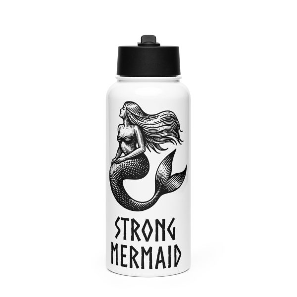 Strong Mermaid Stainless steel water bottle