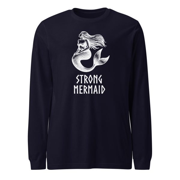 Strong Mermaid Long Sleeve Tee - Image 2