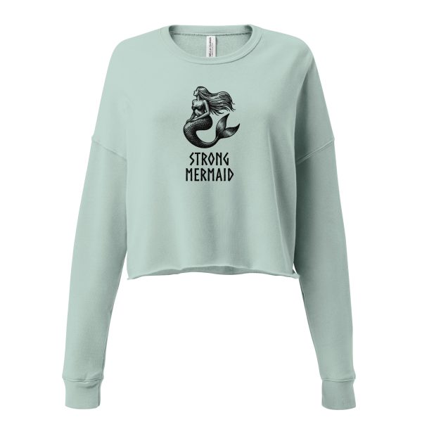 Strong Mermaid Crop Sweatshirt - Image 3