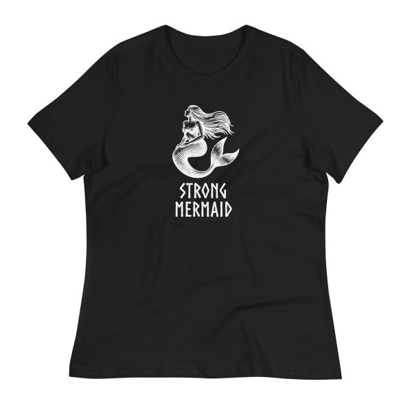 Strong Mermaid Women's Relaxed T-Shirt - Image 2