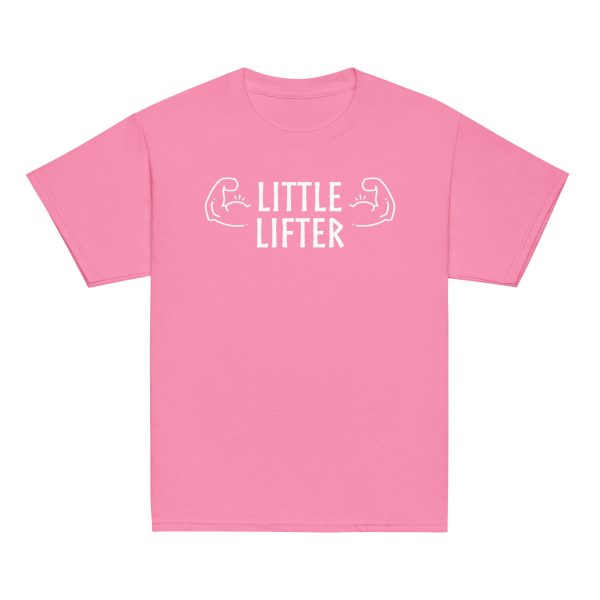 Little Lifter (White font) Youth classic tee - Image 6