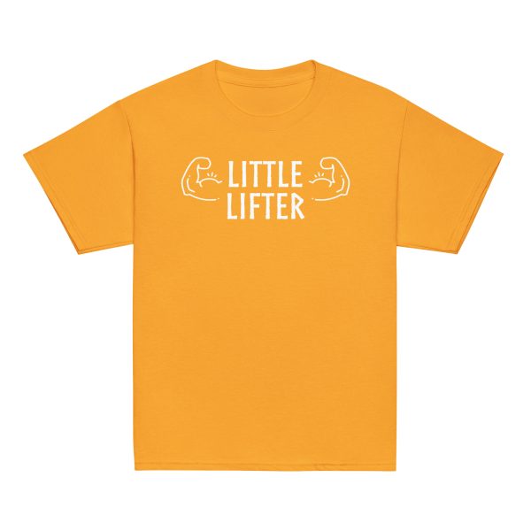 Little Lifter (White font) Youth classic tee - Image 7