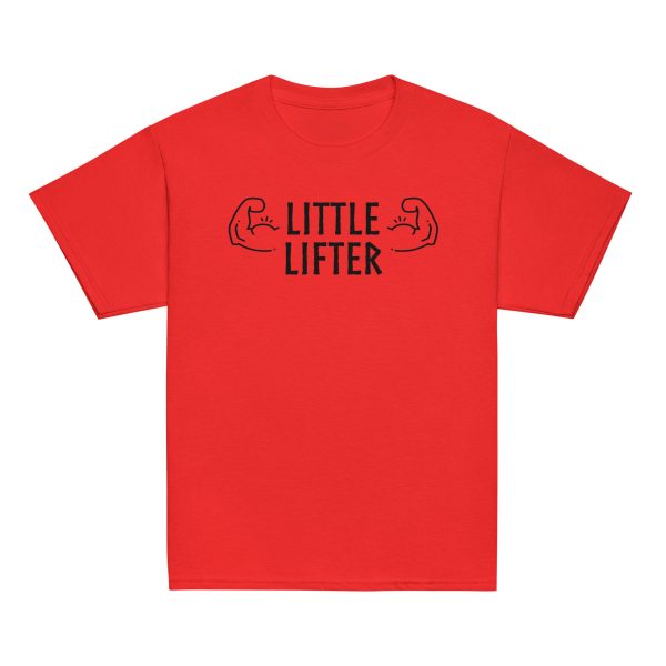 Little Lifter (Black font) Youth classic tee