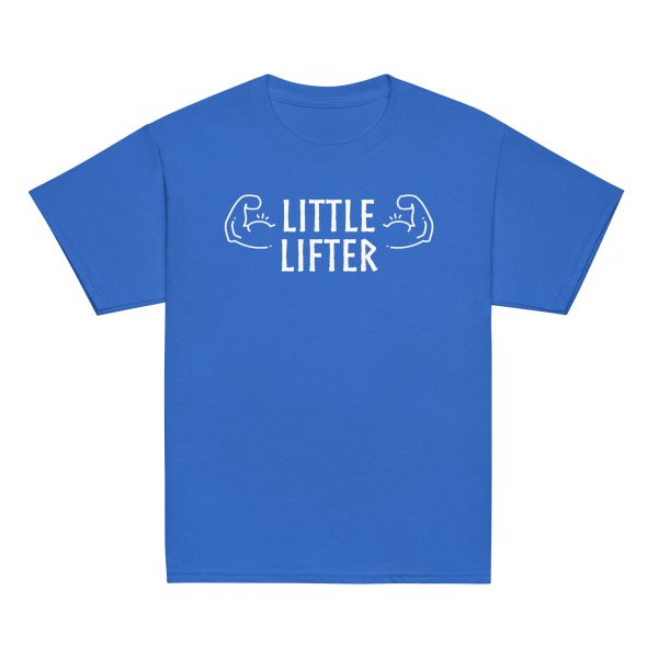 Little Lifter (White font) Youth classic tee - Image 4