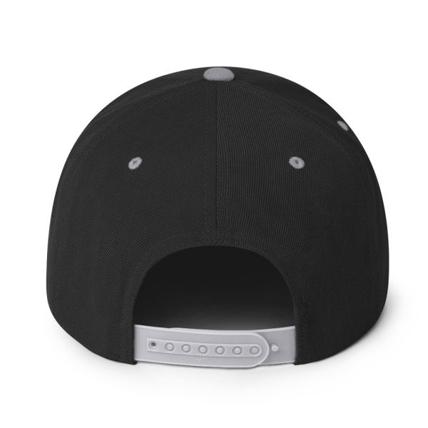 Herm Strongest Embroidered Logo Snapback Hat - Image 12