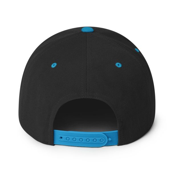 Herm Strongest Embroidered Logo Snapback Hat - Image 10