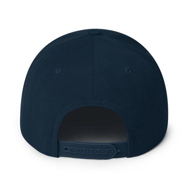 Herm Strongest Embroidered Logo Snapback Hat - Image 2