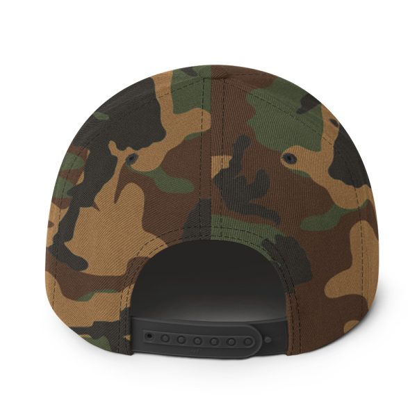 Herm Strongest Embroidered Logo Snapback Hat - Image 24