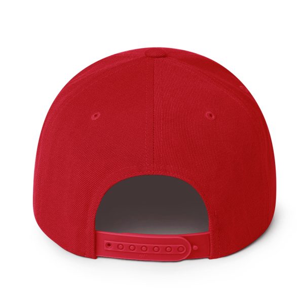 Herm Strongest Embroidered Logo Snapback Hat - Image 22