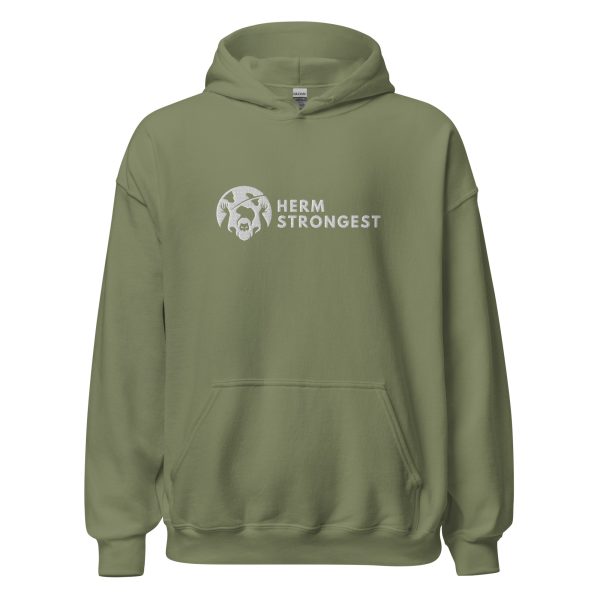 Strongest embroidered Unisex Hoodie - Image 11